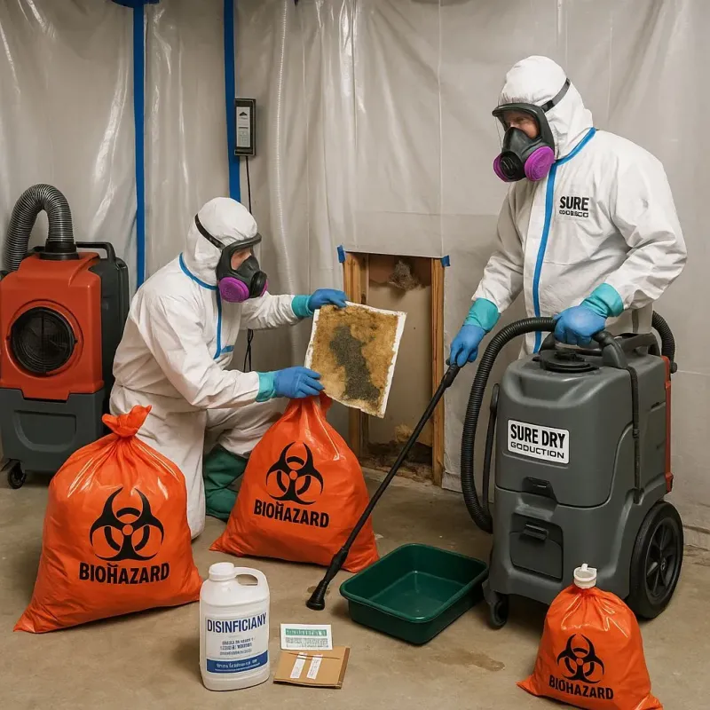 Contaminated Water Handling Protocols process in Rutherford, PA